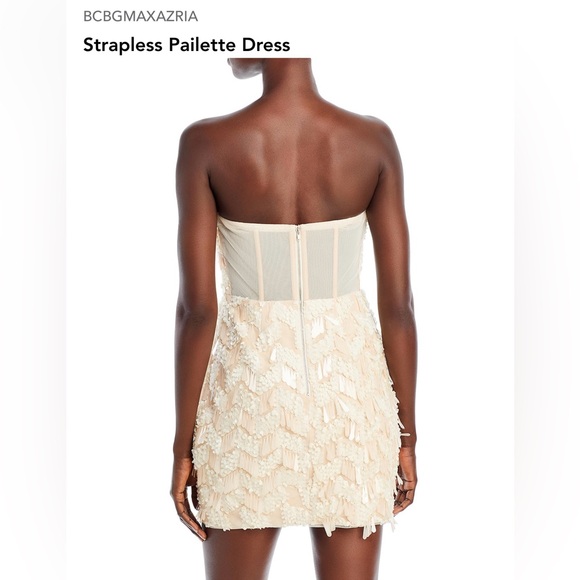 BCBGMAXAZRIA Strapless Paulette Dress - Picture 2 of 6